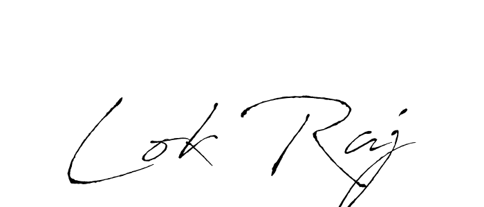 How to make Lok Raj signature? Antro_Vectra is a professional autograph style. Create handwritten signature for Lok Raj name. Lok Raj signature style 6 images and pictures png