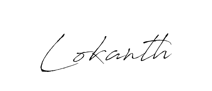 Here are the top 10 professional signature styles for the name Lokanth. These are the best autograph styles you can use for your name. Lokanth signature style 6 images and pictures png