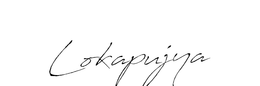 Also we have Lokapujya name is the best signature style. Create professional handwritten signature collection using Antro_Vectra autograph style. Lokapujya signature style 6 images and pictures png