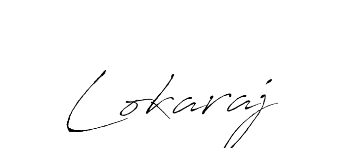 Design your own signature with our free online signature maker. With this signature software, you can create a handwritten (Antro_Vectra) signature for name Lokaraj. Lokaraj signature style 6 images and pictures png