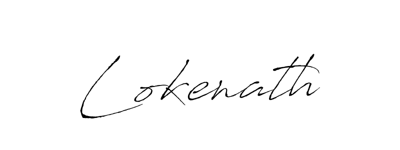 Also we have Lokenath name is the best signature style. Create professional handwritten signature collection using Antro_Vectra autograph style. Lokenath signature style 6 images and pictures png