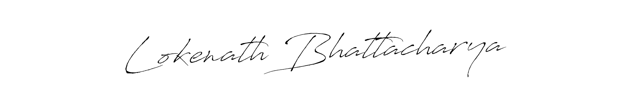 How to make Lokenath Bhattacharya signature? Antro_Vectra is a professional autograph style. Create handwritten signature for Lokenath Bhattacharya name. Lokenath Bhattacharya signature style 6 images and pictures png