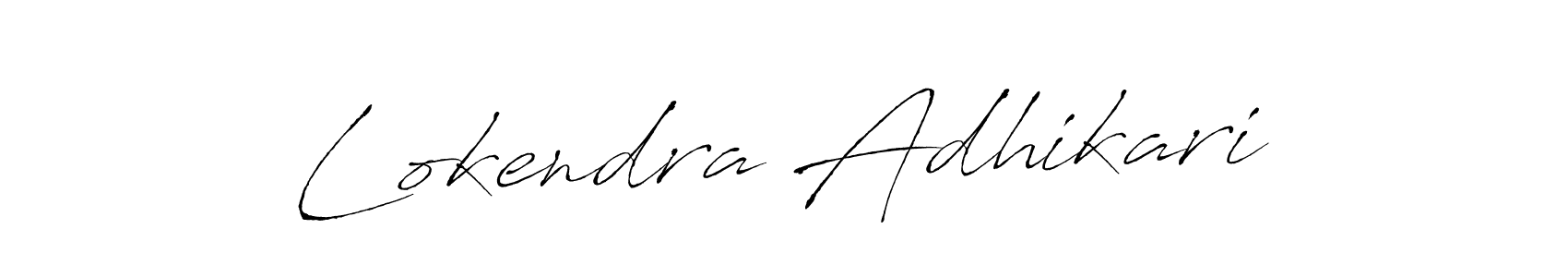 It looks lik you need a new signature style for name Lokendra Adhikari. Design unique handwritten (Antro_Vectra) signature with our free signature maker in just a few clicks. Lokendra Adhikari signature style 6 images and pictures png