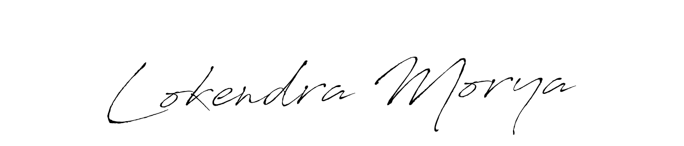 Also we have Lokendra Morya name is the best signature style. Create professional handwritten signature collection using Antro_Vectra autograph style. Lokendra Morya signature style 6 images and pictures png