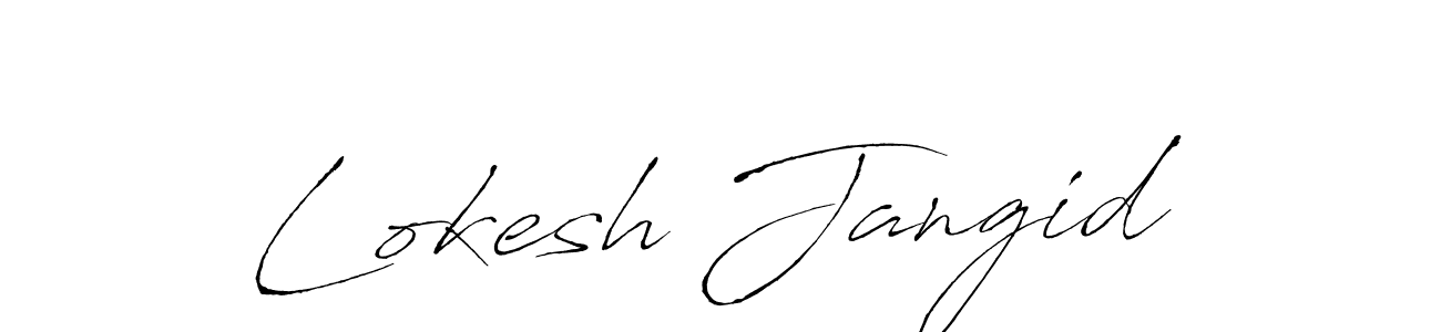 Similarly Antro_Vectra is the best handwritten signature design. Signature creator online .You can use it as an online autograph creator for name Lokesh Jangid. Lokesh Jangid signature style 6 images and pictures png