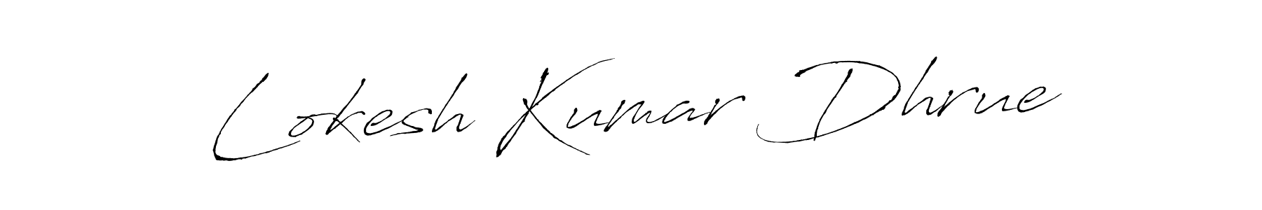 Use a signature maker to create a handwritten signature online. With this signature software, you can design (Antro_Vectra) your own signature for name Lokesh Kumar Dhrue. Lokesh Kumar Dhrue signature style 6 images and pictures png