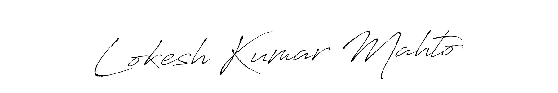 Also You can easily find your signature by using the search form. We will create Lokesh Kumar Mahto name handwritten signature images for you free of cost using Antro_Vectra sign style. Lokesh Kumar Mahto signature style 6 images and pictures png