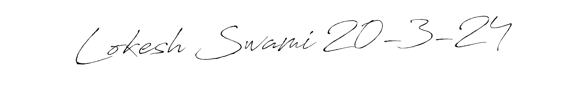 Also we have Lokesh Swami 20-3-24 name is the best signature style. Create professional handwritten signature collection using Antro_Vectra autograph style. Lokesh Swami 20-3-24 signature style 6 images and pictures png