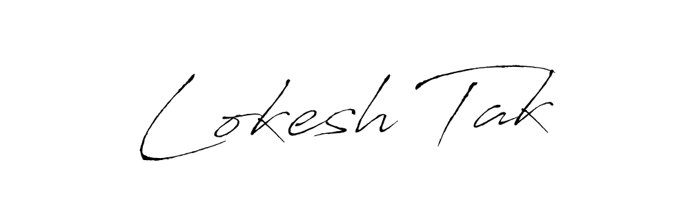 Antro_Vectra is a professional signature style that is perfect for those who want to add a touch of class to their signature. It is also a great choice for those who want to make their signature more unique. Get Lokesh Tak name to fancy signature for free. Lokesh Tak signature style 6 images and pictures png