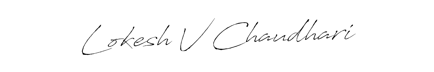 Also You can easily find your signature by using the search form. We will create Lokesh V Chaudhari name handwritten signature images for you free of cost using Antro_Vectra sign style. Lokesh V Chaudhari signature style 6 images and pictures png