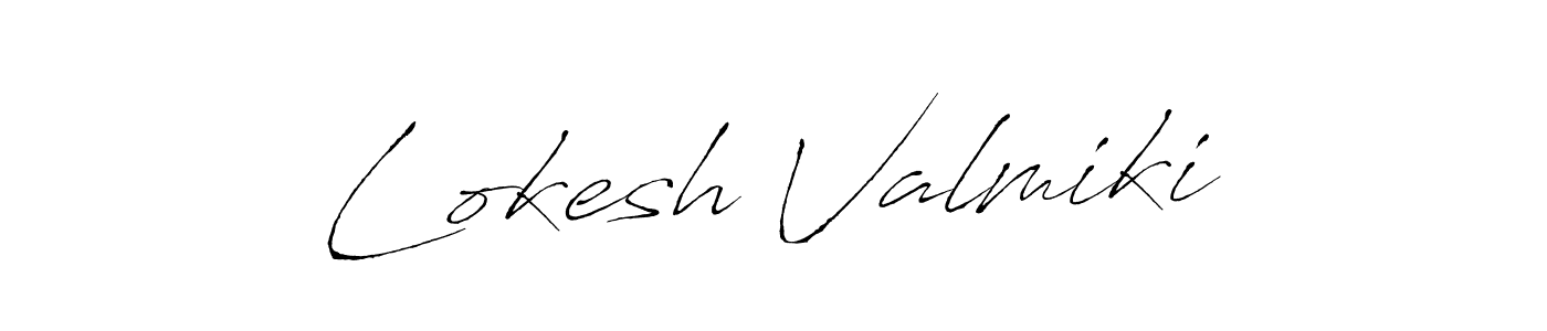 It looks lik you need a new signature style for name Lokesh Valmiki. Design unique handwritten (Antro_Vectra) signature with our free signature maker in just a few clicks. Lokesh Valmiki signature style 6 images and pictures png