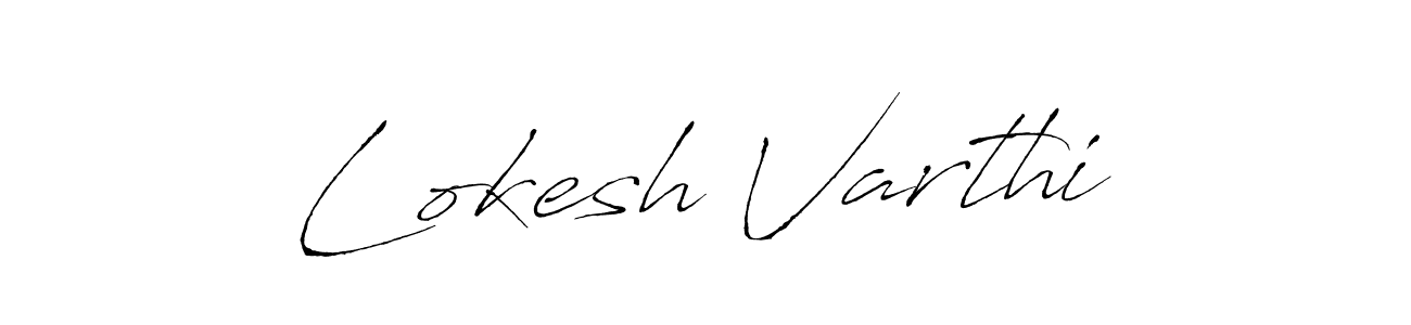 Use a signature maker to create a handwritten signature online. With this signature software, you can design (Antro_Vectra) your own signature for name Lokesh Varthi. Lokesh Varthi signature style 6 images and pictures png