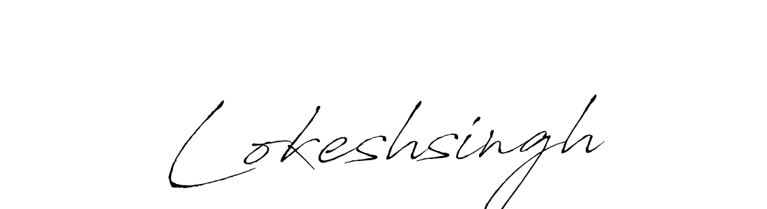 Make a short Lokeshsingh signature style. Manage your documents anywhere anytime using Antro_Vectra. Create and add eSignatures, submit forms, share and send files easily. Lokeshsingh signature style 6 images and pictures png