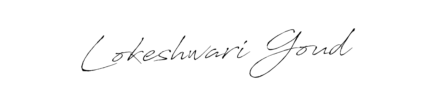 Make a beautiful signature design for name Lokeshwari Goud. Use this online signature maker to create a handwritten signature for free. Lokeshwari Goud signature style 6 images and pictures png