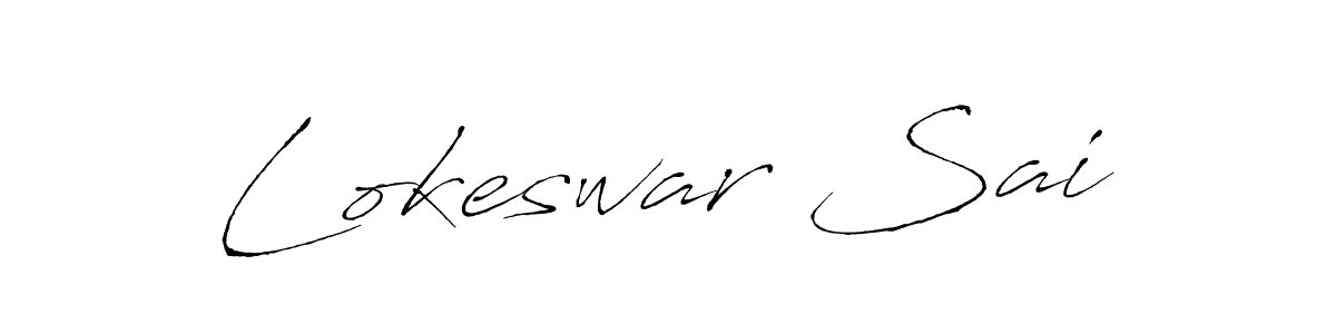 How to Draw Lokeswar Sai signature style? Antro_Vectra is a latest design signature styles for name Lokeswar Sai. Lokeswar Sai signature style 6 images and pictures png