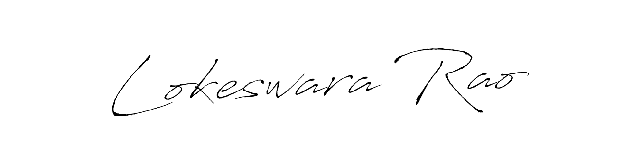Antro_Vectra is a professional signature style that is perfect for those who want to add a touch of class to their signature. It is also a great choice for those who want to make their signature more unique. Get Lokeswara Rao name to fancy signature for free. Lokeswara Rao signature style 6 images and pictures png