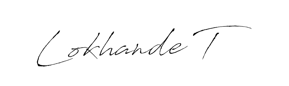 Once you've used our free online signature maker to create your best signature Antro_Vectra style, it's time to enjoy all of the benefits that Lokhande T name signing documents. Lokhande T signature style 6 images and pictures png