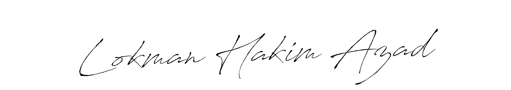 The best way (Antro_Vectra) to make a short signature is to pick only two or three words in your name. The name Lokman Hakim Azad include a total of six letters. For converting this name. Lokman Hakim Azad signature style 6 images and pictures png