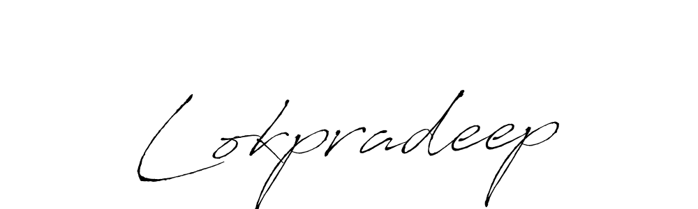 How to make Lokpradeep signature? Antro_Vectra is a professional autograph style. Create handwritten signature for Lokpradeep name. Lokpradeep signature style 6 images and pictures png