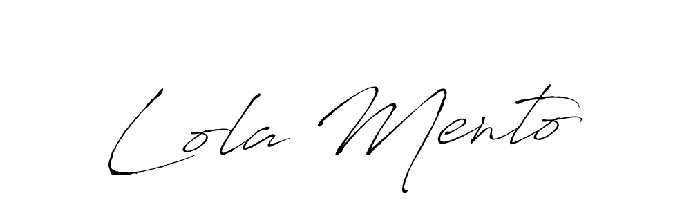 Check out images of Autograph of Lola Mento name. Actor Lola Mento Signature Style. Antro_Vectra is a professional sign style online. Lola Mento signature style 6 images and pictures png