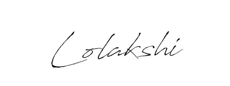 Lolakshi stylish signature style. Best Handwritten Sign (Antro_Vectra) for my name. Handwritten Signature Collection Ideas for my name Lolakshi. Lolakshi signature style 6 images and pictures png