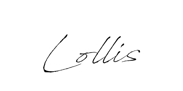 Create a beautiful signature design for name Lollis. With this signature (Antro_Vectra) fonts, you can make a handwritten signature for free. Lollis signature style 6 images and pictures png