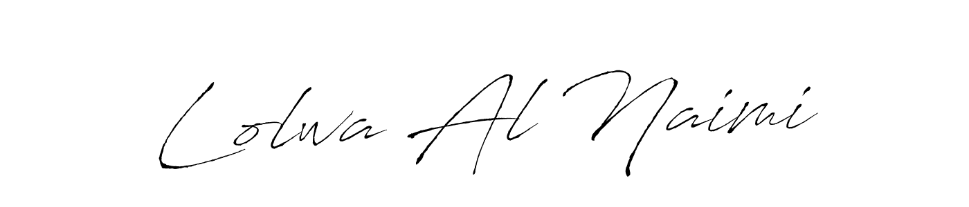 It looks lik you need a new signature style for name Lolwa Al Naimi. Design unique handwritten (Antro_Vectra) signature with our free signature maker in just a few clicks. Lolwa Al Naimi signature style 6 images and pictures png