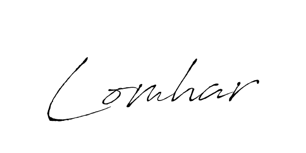 if you are searching for the best signature style for your name Lomhar. so please give up your signature search. here we have designed multiple signature styles  using Antro_Vectra. Lomhar signature style 6 images and pictures png