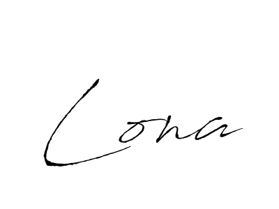 You should practise on your own different ways (Antro_Vectra) to write your name (Lona) in signature. don't let someone else do it for you. Lona signature style 6 images and pictures png