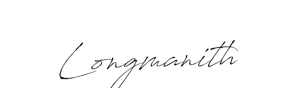 The best way (Antro_Vectra) to make a short signature is to pick only two or three words in your name. The name Longmanith include a total of six letters. For converting this name. Longmanith signature style 6 images and pictures png