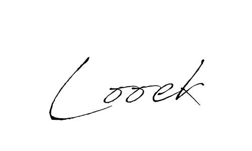 Create a beautiful signature design for name Looek. With this signature (Antro_Vectra) fonts, you can make a handwritten signature for free. Looek signature style 6 images and pictures png