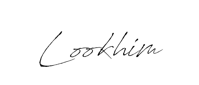 How to make Lookhim name signature. Use Antro_Vectra style for creating short signs online. This is the latest handwritten sign. Lookhim signature style 6 images and pictures png