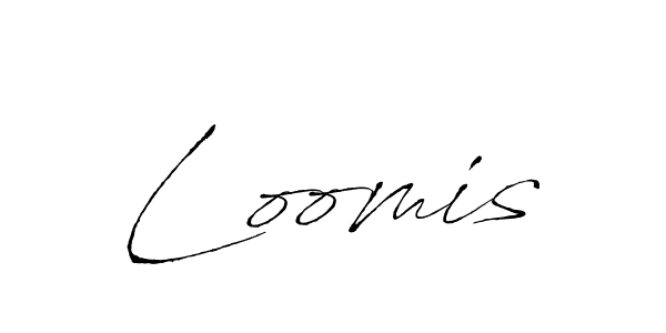 Create a beautiful signature design for name Loomis. With this signature (Antro_Vectra) fonts, you can make a handwritten signature for free. Loomis signature style 6 images and pictures png