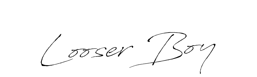 This is the best signature style for the Looser Boy name. Also you like these signature font (Antro_Vectra). Mix name signature. Looser Boy signature style 6 images and pictures png