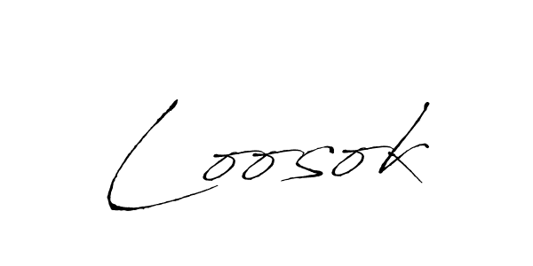 Make a beautiful signature design for name Loosok. Use this online signature maker to create a handwritten signature for free. Loosok signature style 6 images and pictures png