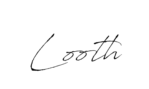 The best way (Antro_Vectra) to make a short signature is to pick only two or three words in your name. The name Looth include a total of six letters. For converting this name. Looth signature style 6 images and pictures png