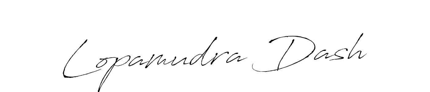 Make a beautiful signature design for name Lopamudra Dash. Use this online signature maker to create a handwritten signature for free. Lopamudra Dash signature style 6 images and pictures png