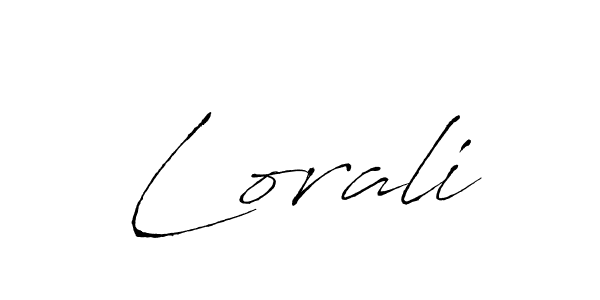 How to Draw Lorali signature style? Antro_Vectra is a latest design signature styles for name Lorali. Lorali signature style 6 images and pictures png