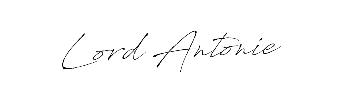 Design your own signature with our free online signature maker. With this signature software, you can create a handwritten (Antro_Vectra) signature for name Lord Antonie. Lord Antonie signature style 6 images and pictures png