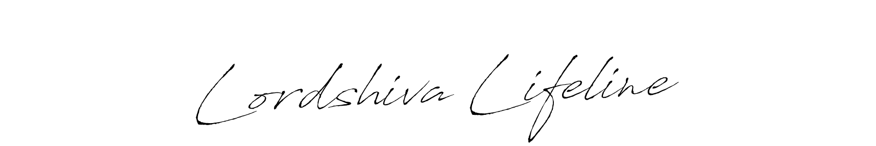 Make a beautiful signature design for name Lordshiva Lifeline. With this signature (Antro_Vectra) style, you can create a handwritten signature for free. Lordshiva Lifeline signature style 6 images and pictures png