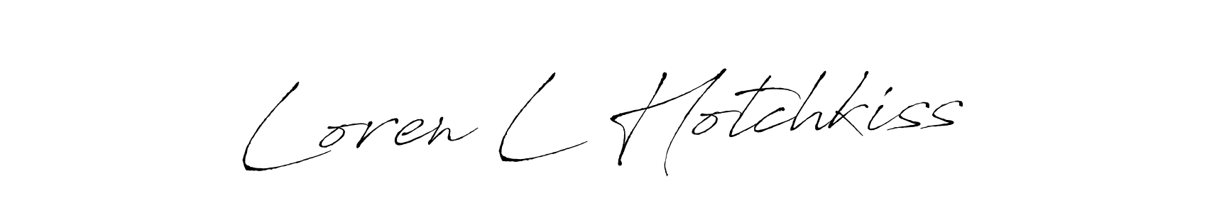 The best way (Antro_Vectra) to make a short signature is to pick only two or three words in your name. The name Loren L Hotchkiss include a total of six letters. For converting this name. Loren L Hotchkiss signature style 6 images and pictures png
