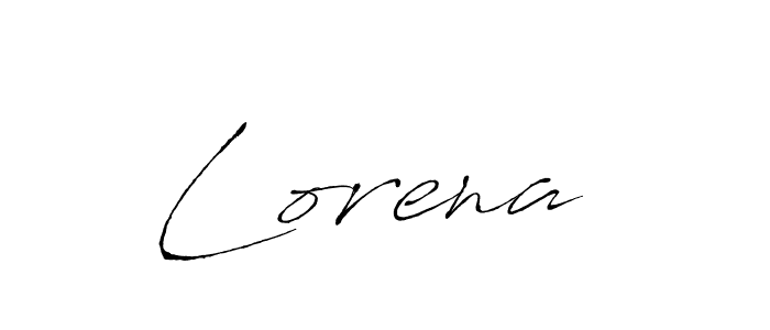 The best way (Antro_Vectra) to make a short signature is to pick only two or three words in your name. The name Lorena  include a total of six letters. For converting this name. Lorena  signature style 6 images and pictures png