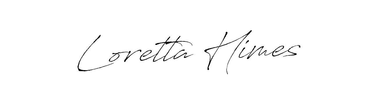 Best and Professional Signature Style for Loretta Himes. Antro_Vectra Best Signature Style Collection. Loretta Himes signature style 6 images and pictures png