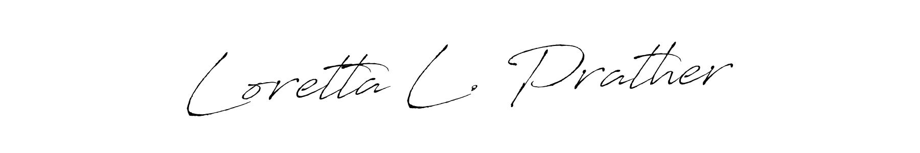 How to Draw Loretta L. Prather signature style? Antro_Vectra is a latest design signature styles for name Loretta L. Prather. Loretta L. Prather signature style 6 images and pictures png