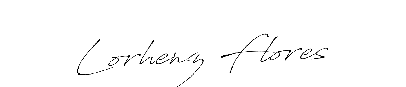 Lorhenz Flores stylish signature style. Best Handwritten Sign (Antro_Vectra) for my name. Handwritten Signature Collection Ideas for my name Lorhenz Flores. Lorhenz Flores signature style 6 images and pictures png