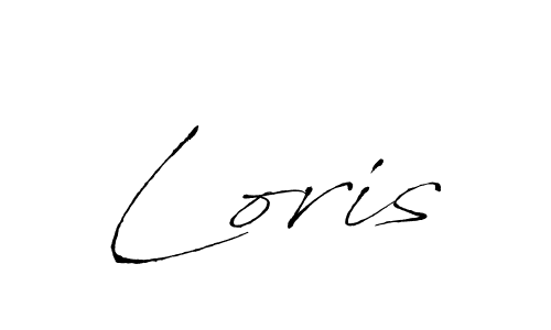 How to make Loris name signature. Use Antro_Vectra style for creating short signs online. This is the latest handwritten sign. Loris signature style 6 images and pictures png