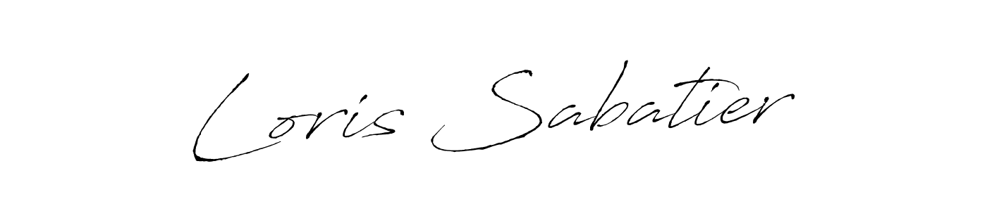 Also You can easily find your signature by using the search form. We will create Loris Sabatier name handwritten signature images for you free of cost using Antro_Vectra sign style. Loris Sabatier signature style 6 images and pictures png