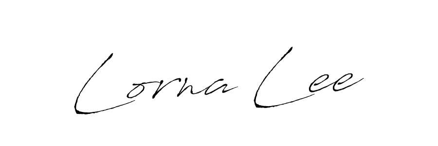 How to make Lorna Lee name signature. Use Antro_Vectra style for creating short signs online. This is the latest handwritten sign. Lorna Lee signature style 6 images and pictures png