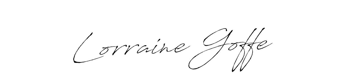 See photos of Lorraine Goffe official signature by Spectra . Check more albums & portfolios. Read reviews & check more about Antro_Vectra font. Lorraine Goffe signature style 6 images and pictures png