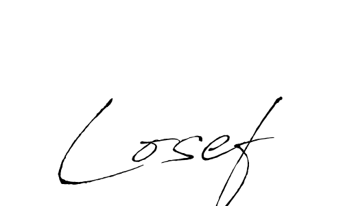 How to make Losef name signature. Use Antro_Vectra style for creating short signs online. This is the latest handwritten sign. Losef signature style 6 images and pictures png